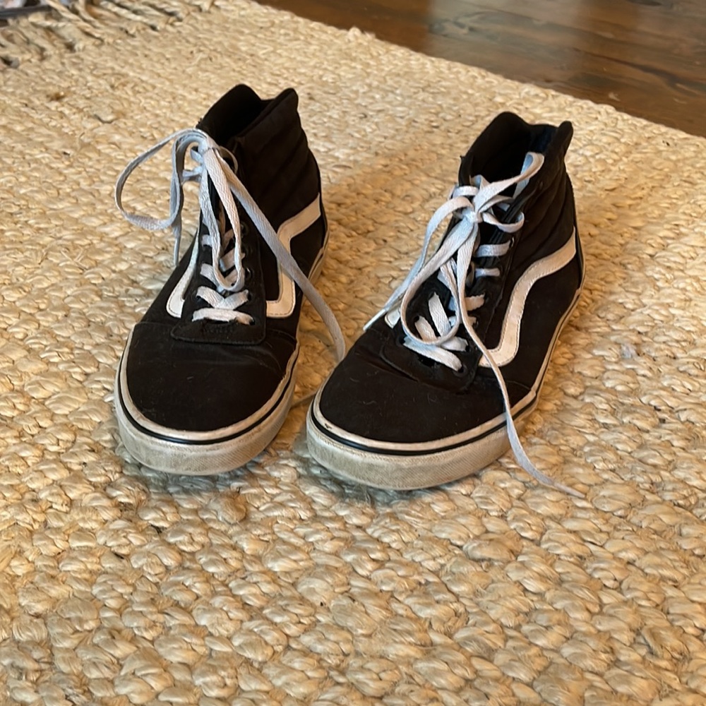 Black High Top Vans